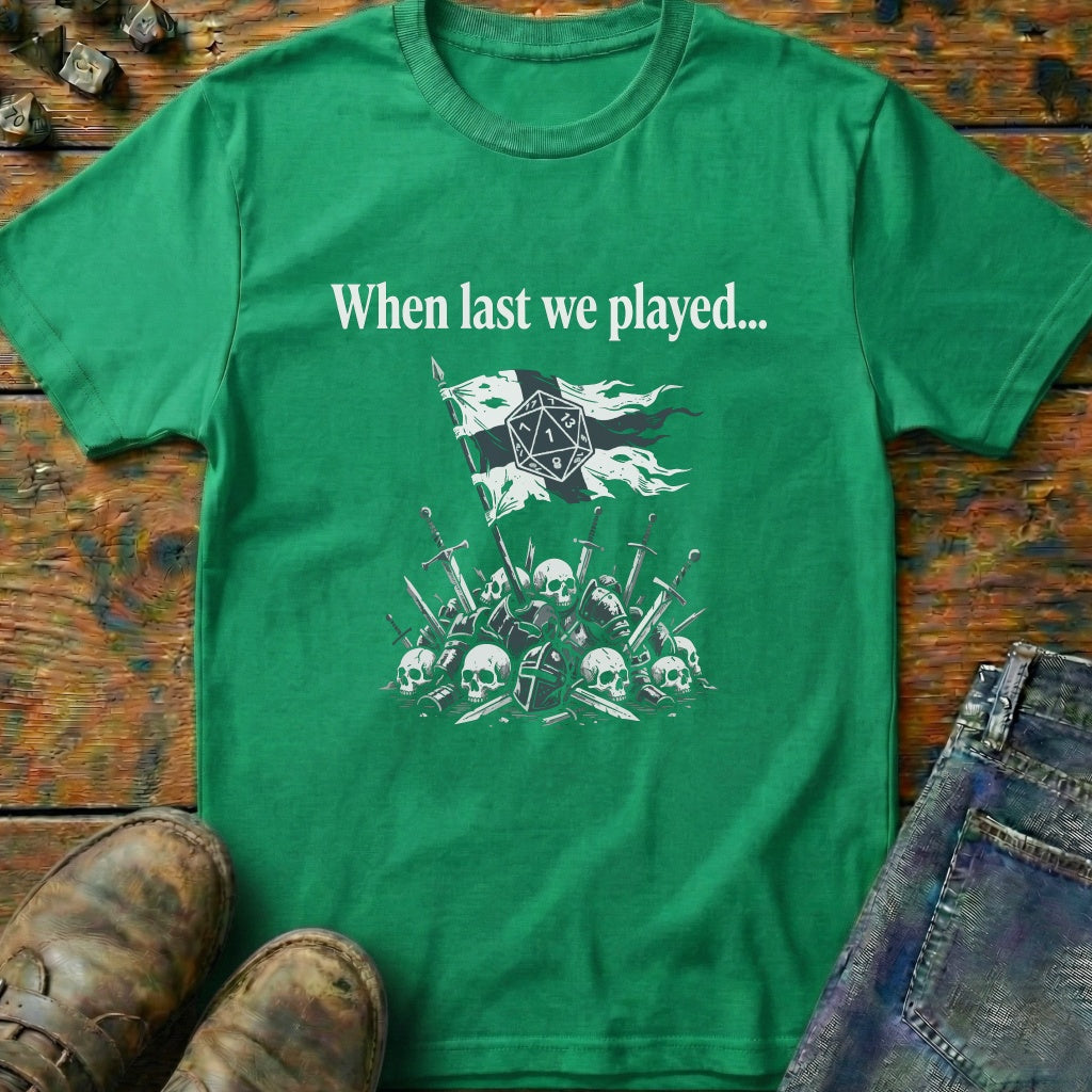 When Last We Played Flag T-Shirt