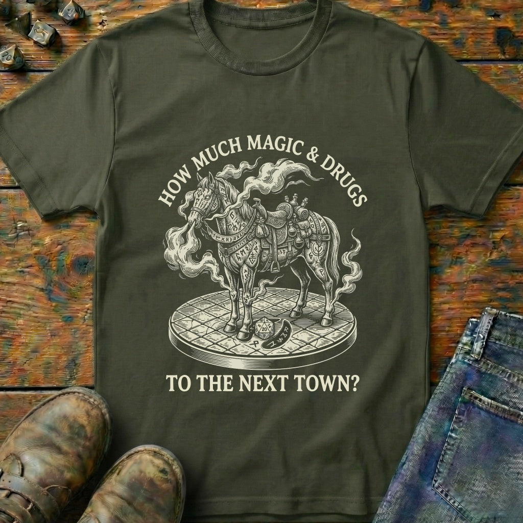 Magic Drugs Horse T-Shirt