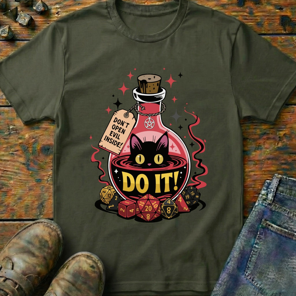 Witch Cat Potion T-Shirt