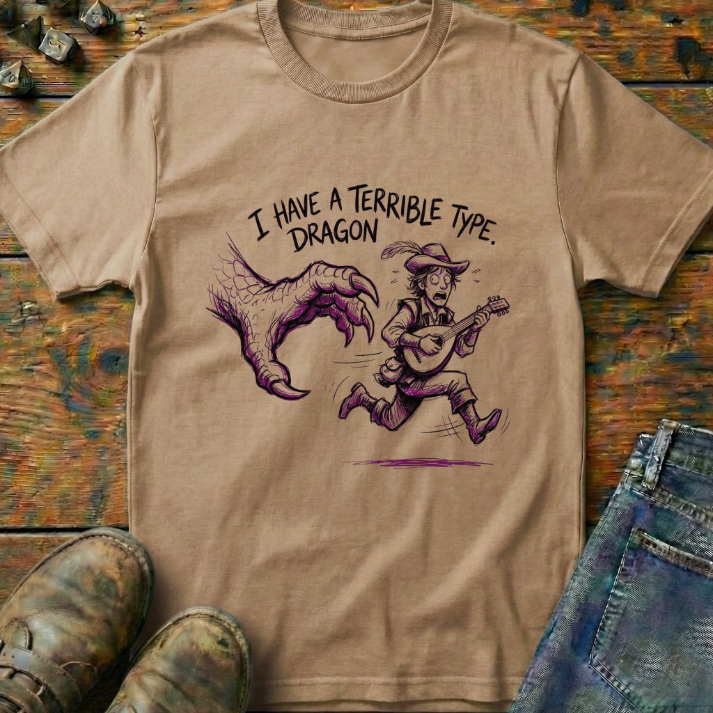 Terrible Type Dragon T-Shirt
