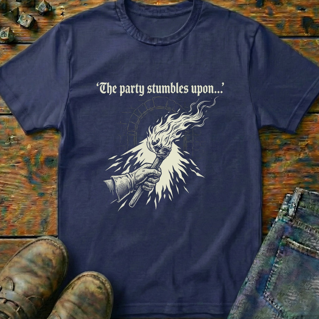 The Party Stumbles Torch T-Shirt