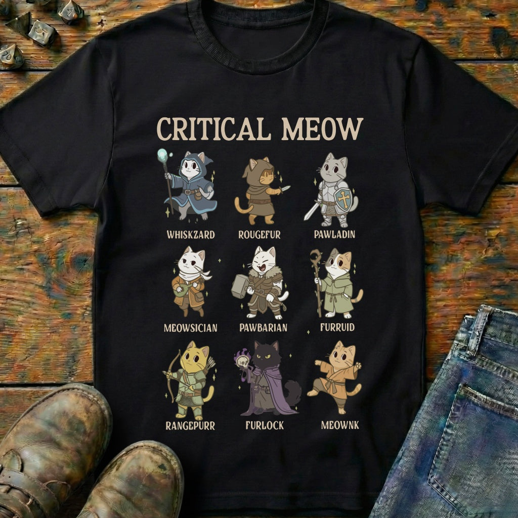 Critical Meow T-Shirt