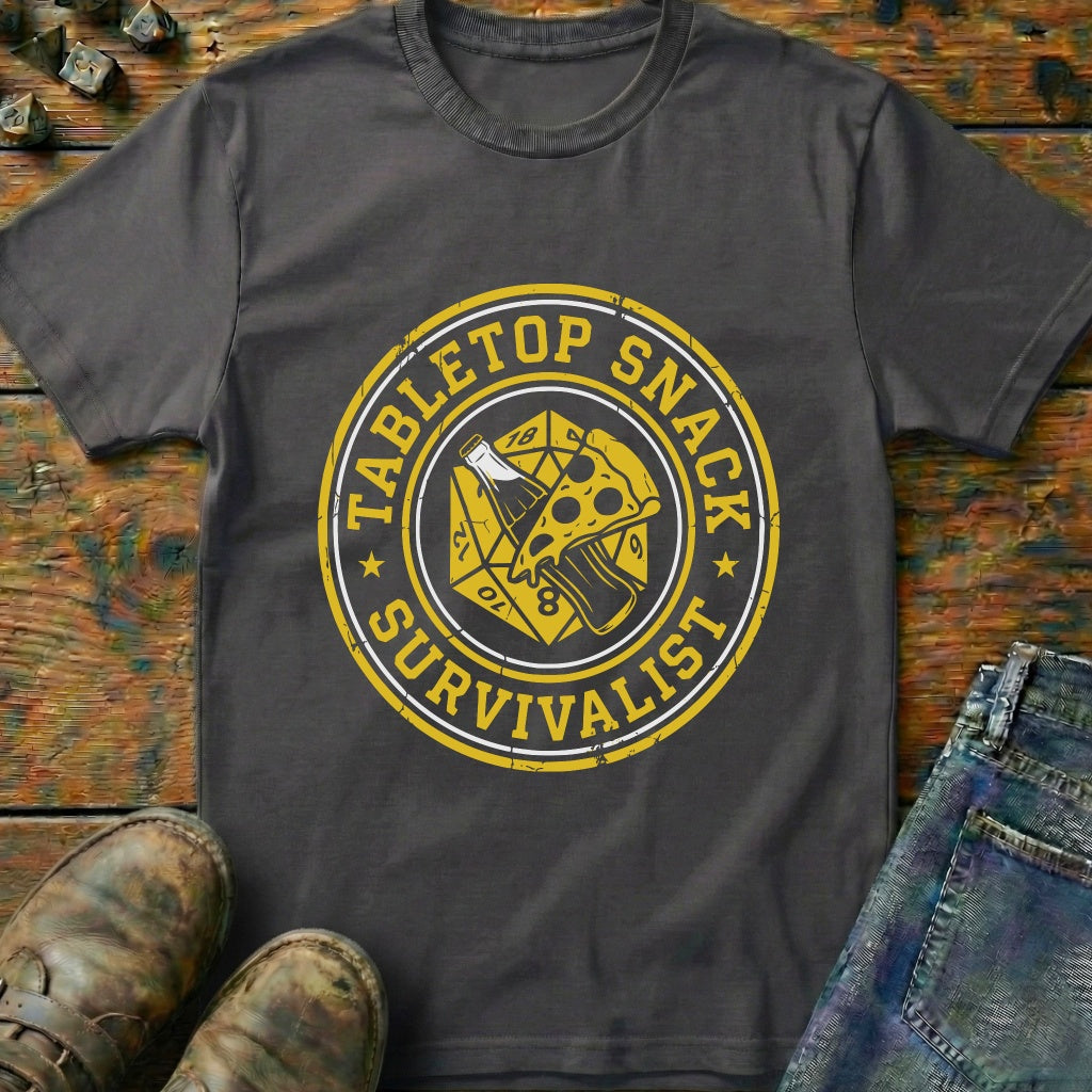 Tabletop Snack Survivalist T-Shirt