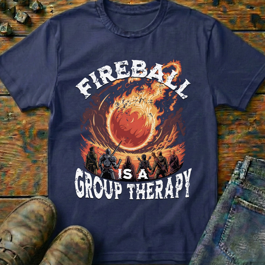 Fireball is a Group Therapy T-Shirt