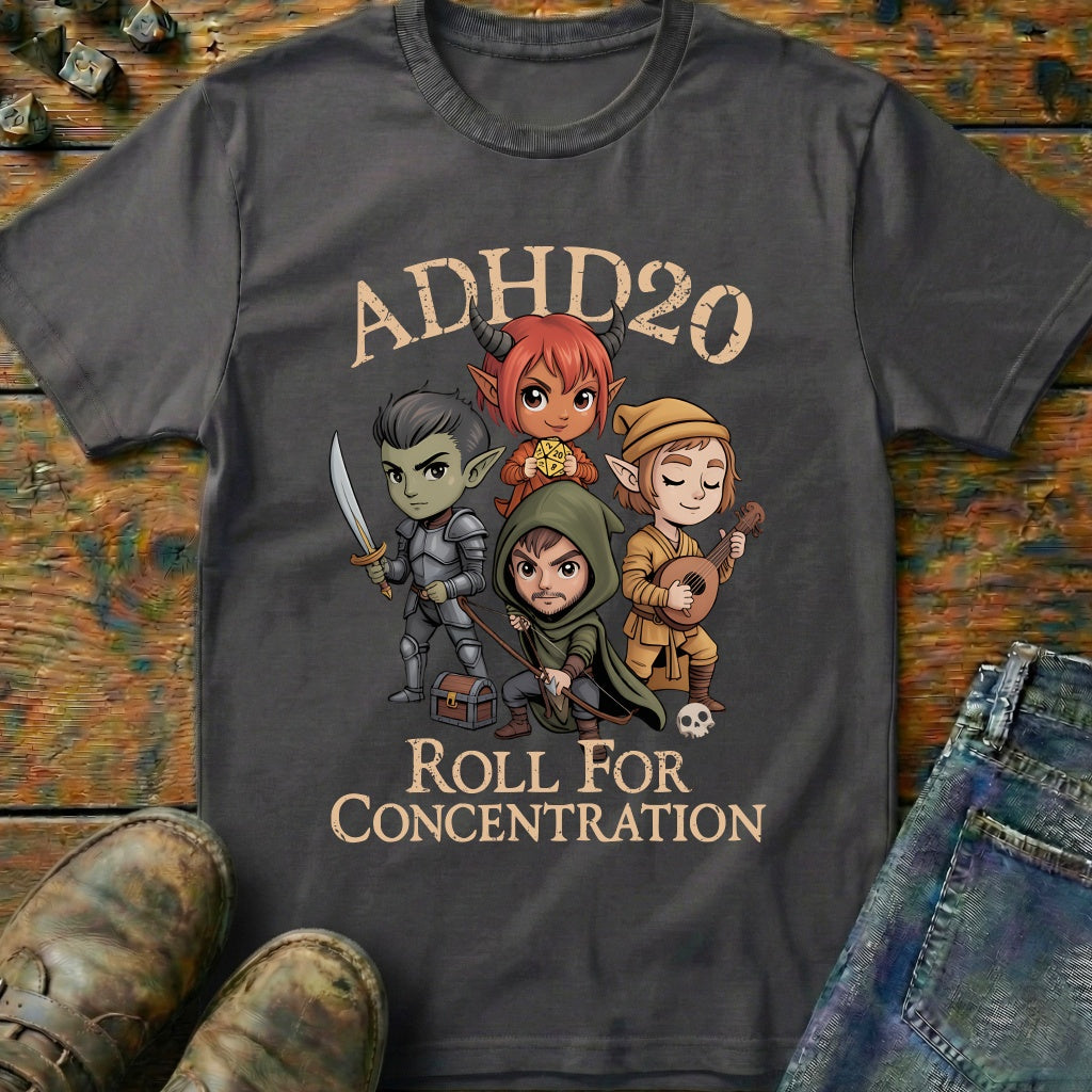 Roll For Concentration T-Shirt