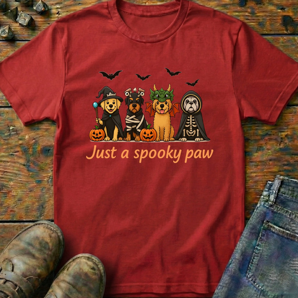 Just a Spooky Paw T-Shirt