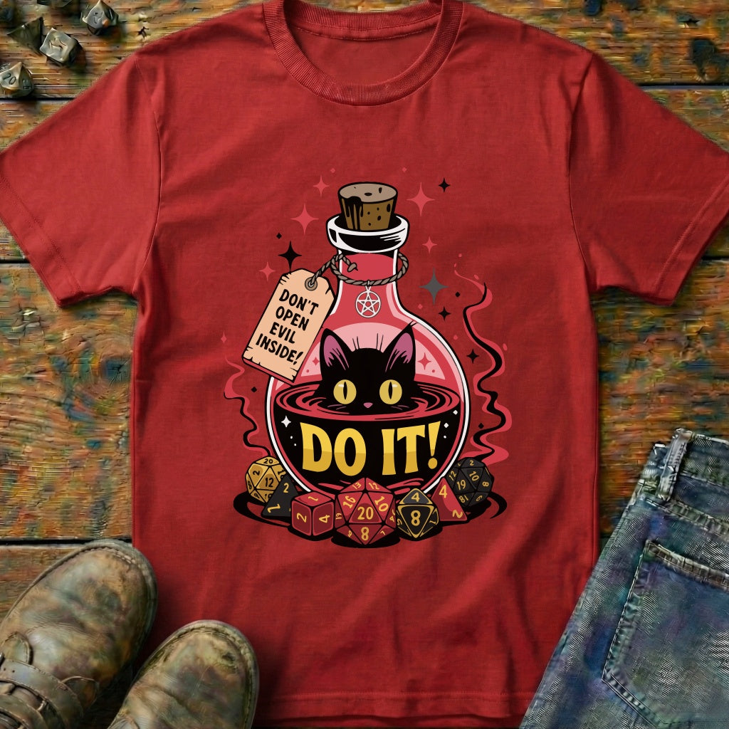Witch Cat Potion T-Shirt