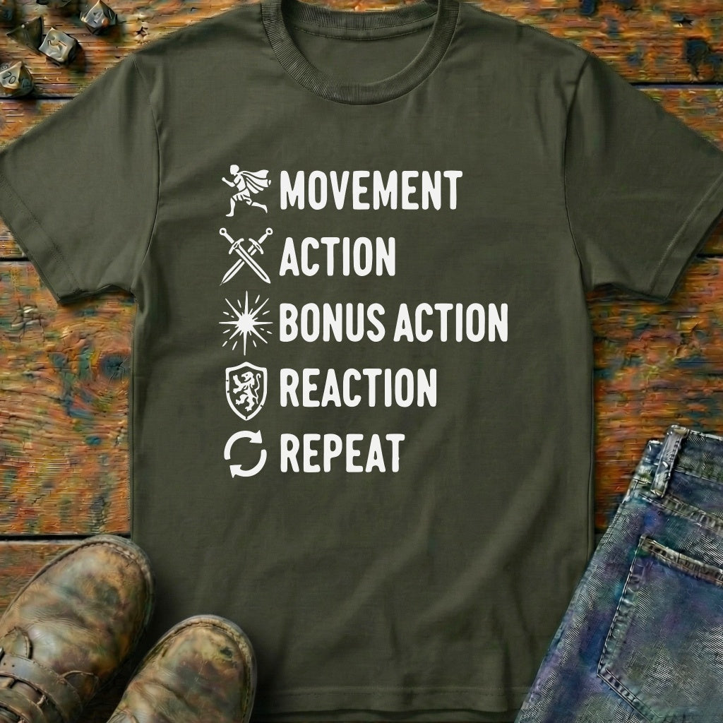 Movement Action Repeat T-Shirt