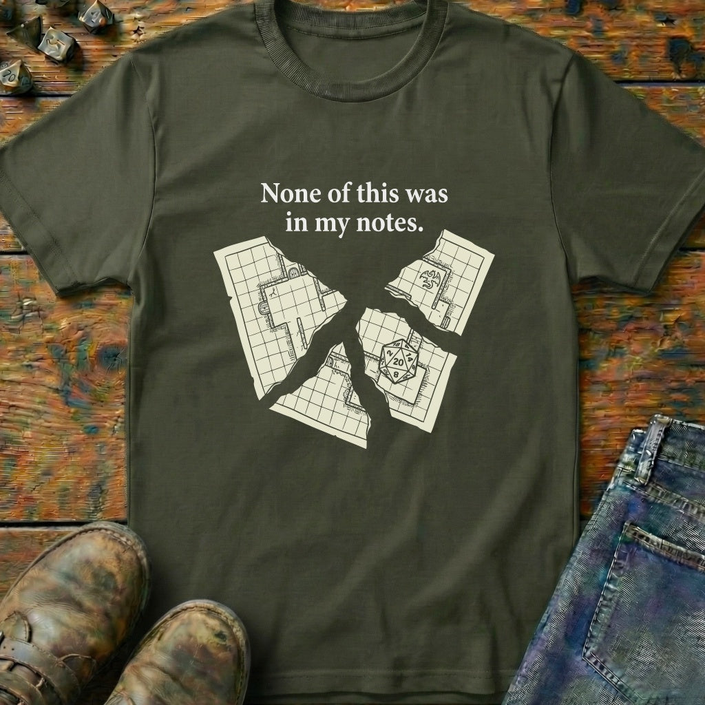 None Of This Was Notes T-Shirt