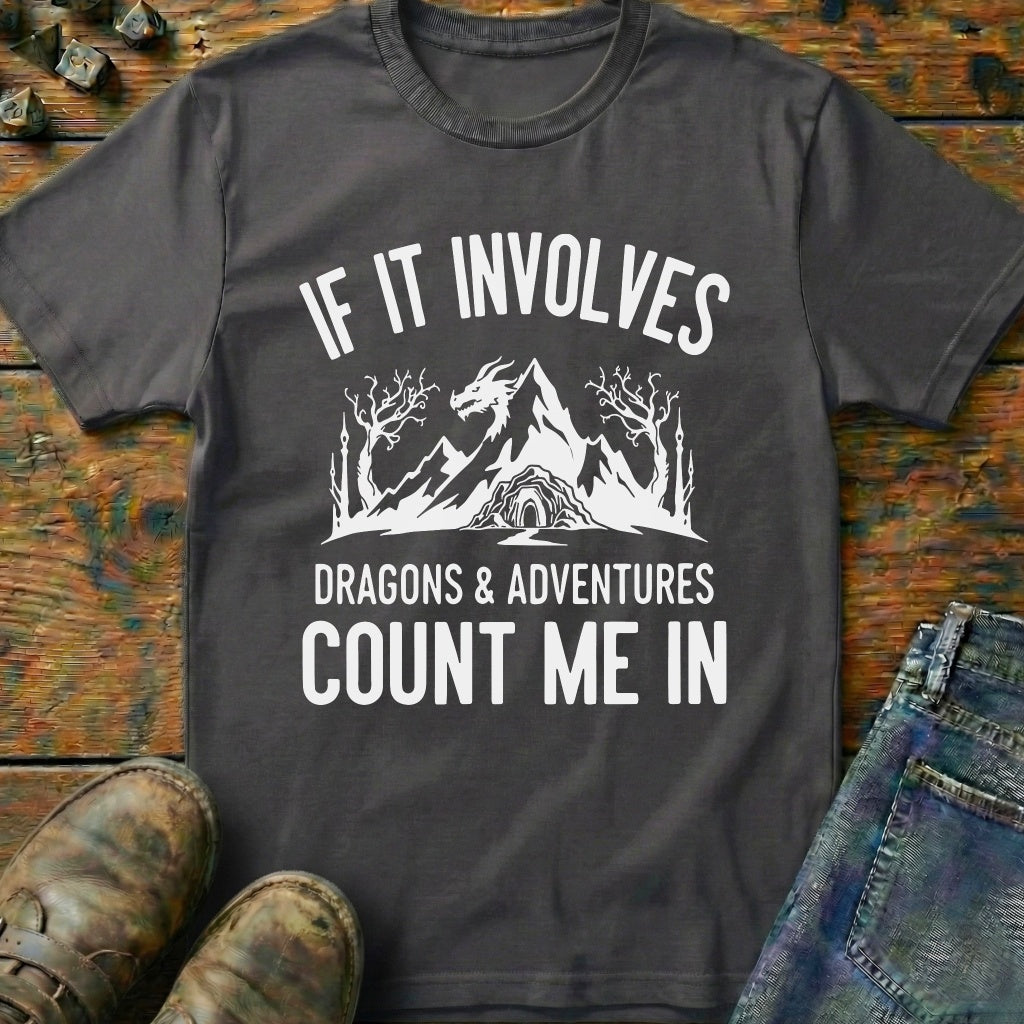 If It Involves Dragons T-Shirt