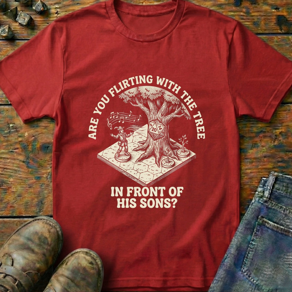 Flirting With The Tree T-Shirt