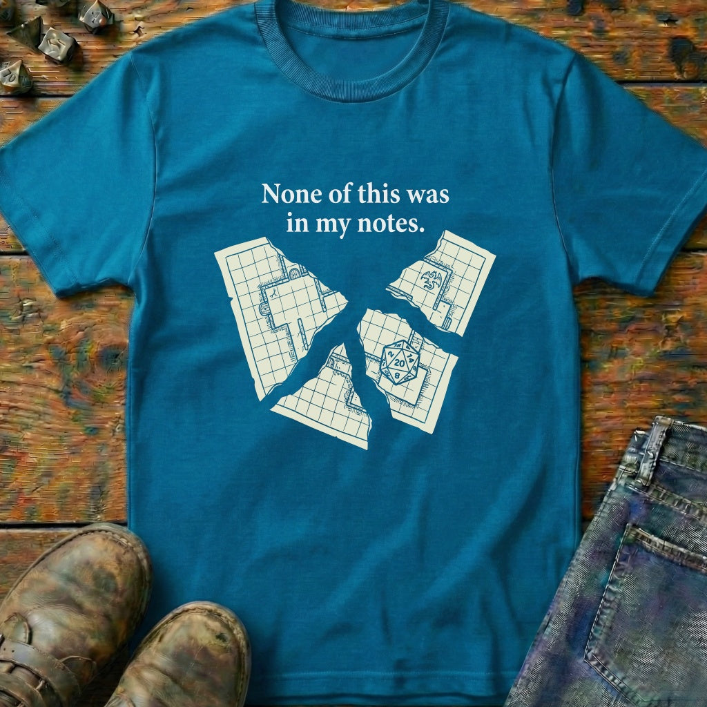 None Of This Was Notes T-Shirt