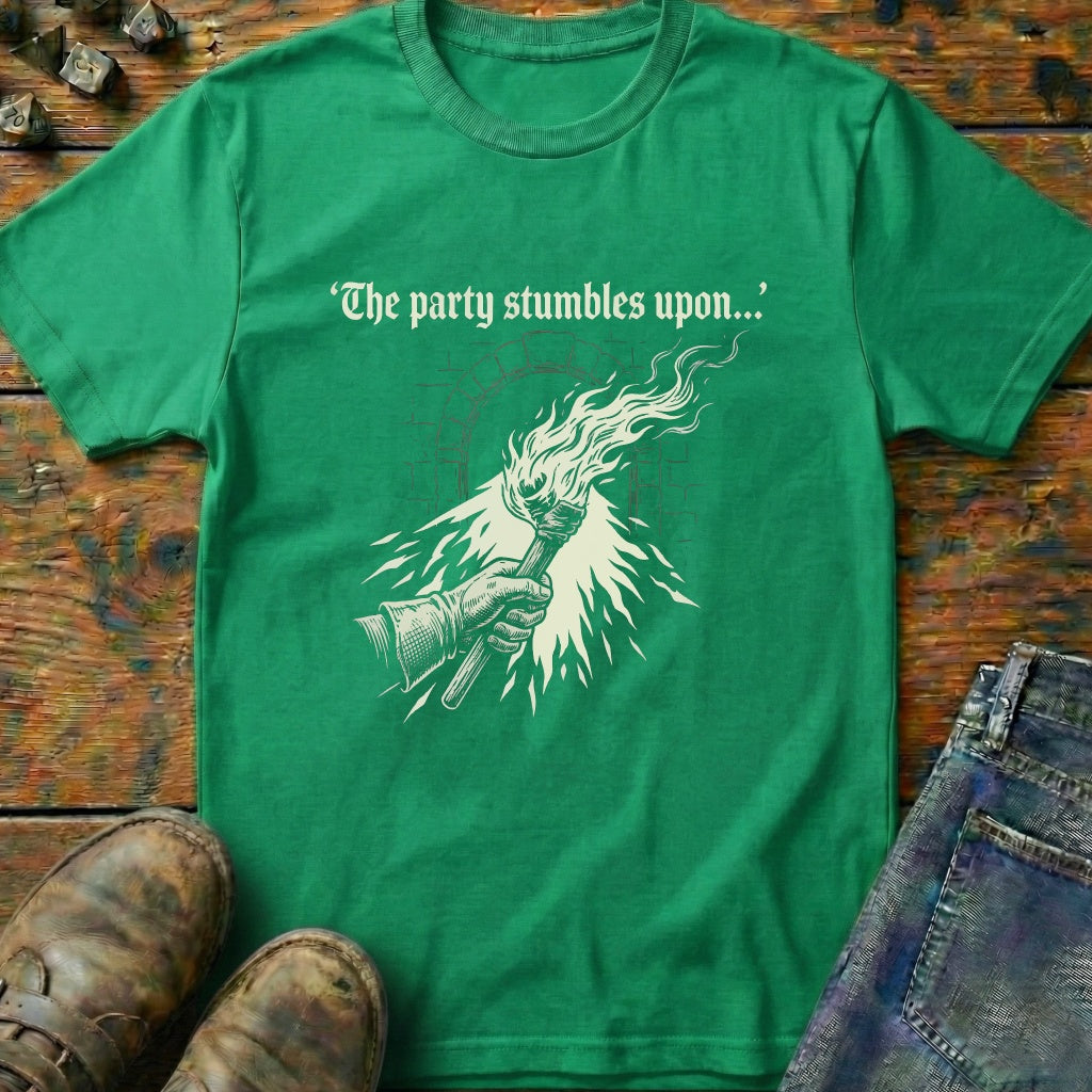 The Party Stumbles Torch T-Shirt