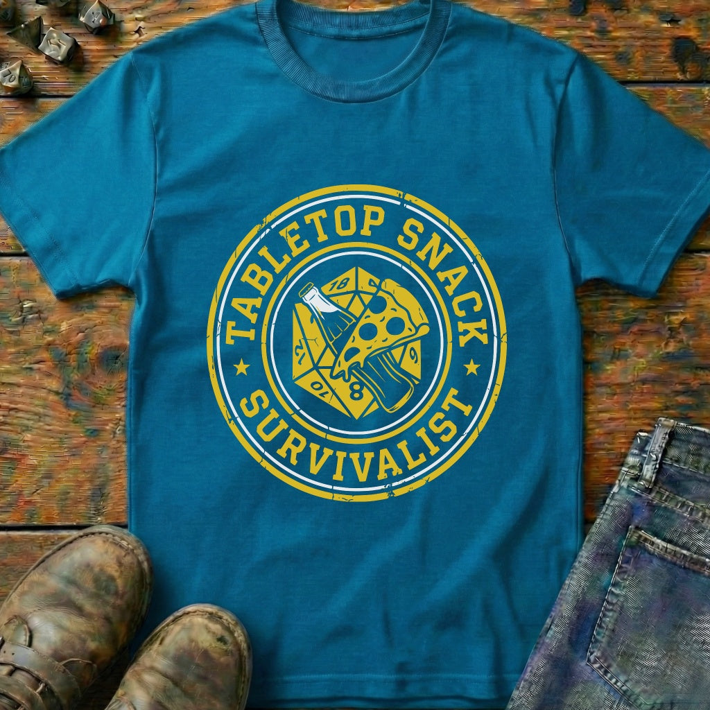 Tabletop Snack Survivalist T-Shirt