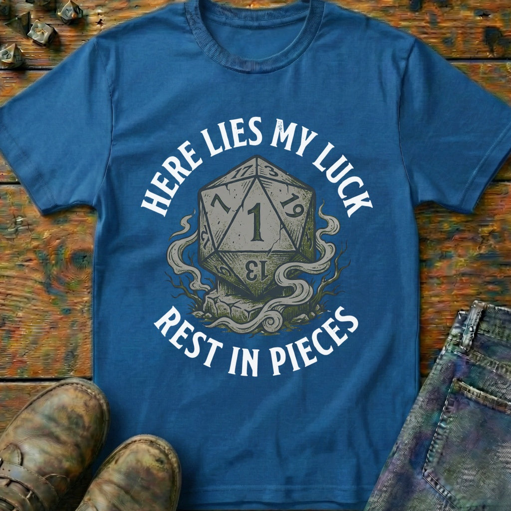 Here Lies My Luck T-Shirt