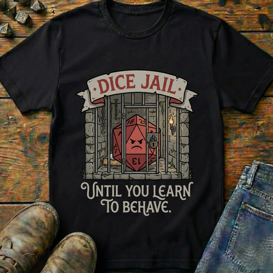 Dice Jail Behave T-Shirt