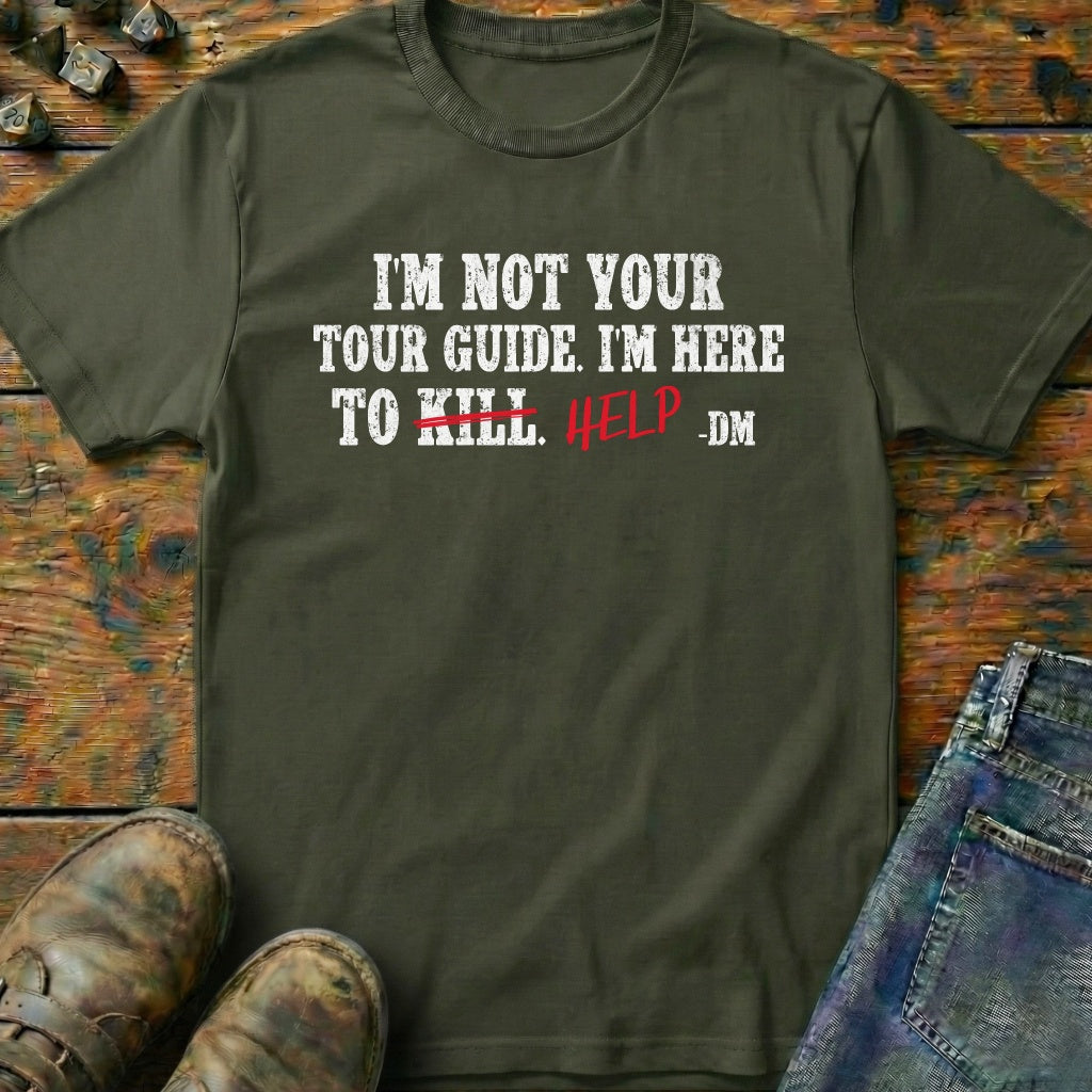 DM Here to Help T-Shirt