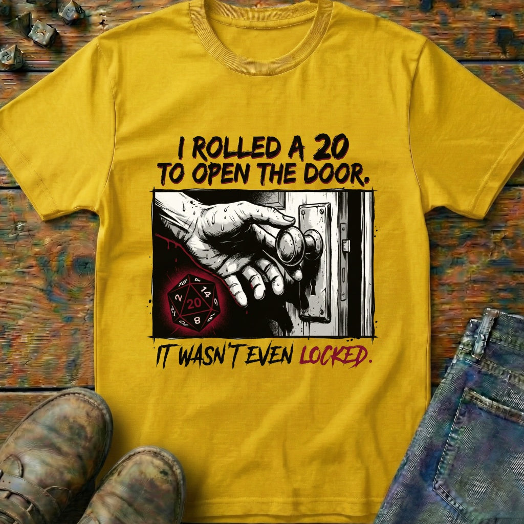A 20 To Open The Door T-Shirt