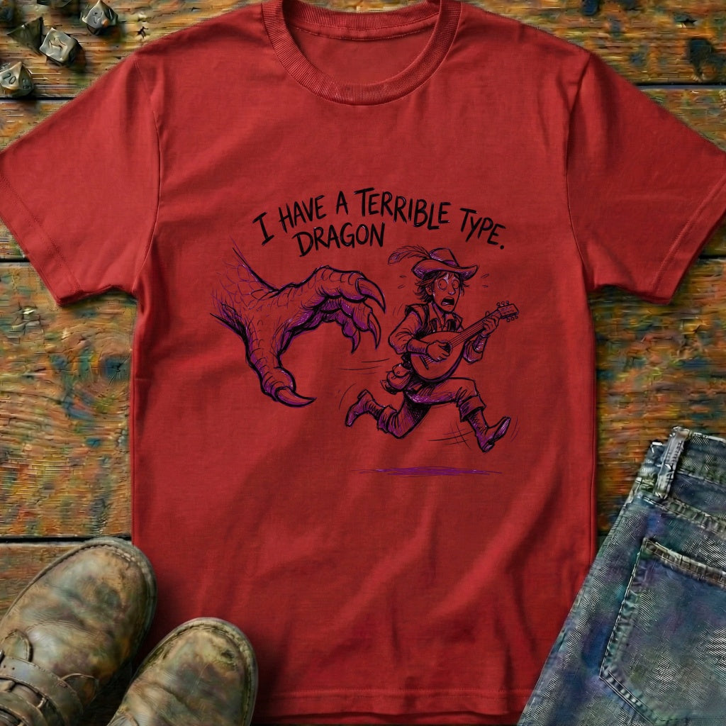 Terrible Type Dragon T-Shirt