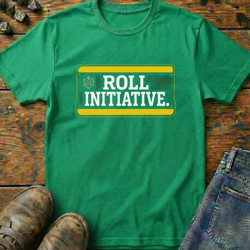 Roll Initiative Dice UI T-Shirt