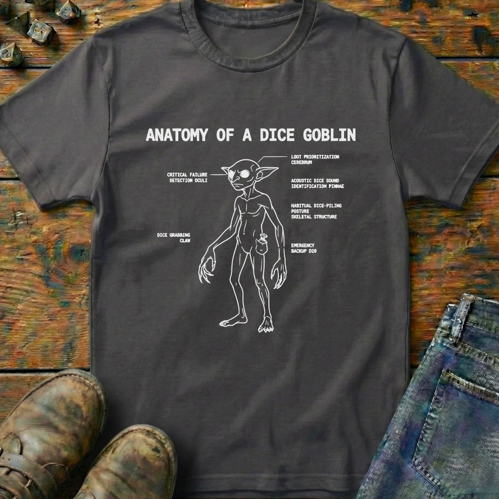 Anatomy Of A Dice Goblin T-Shirt