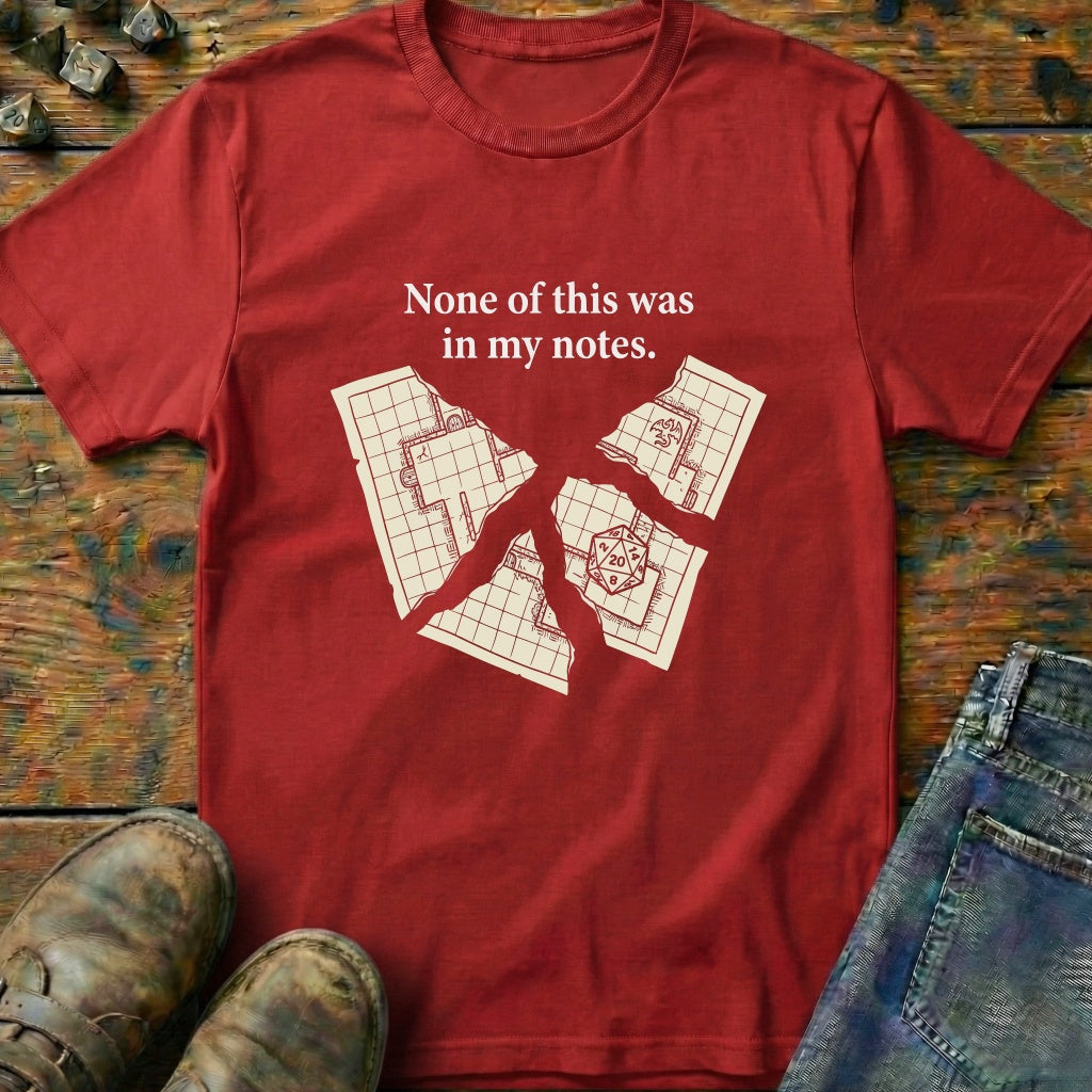 None Of This Was Notes T-Shirt