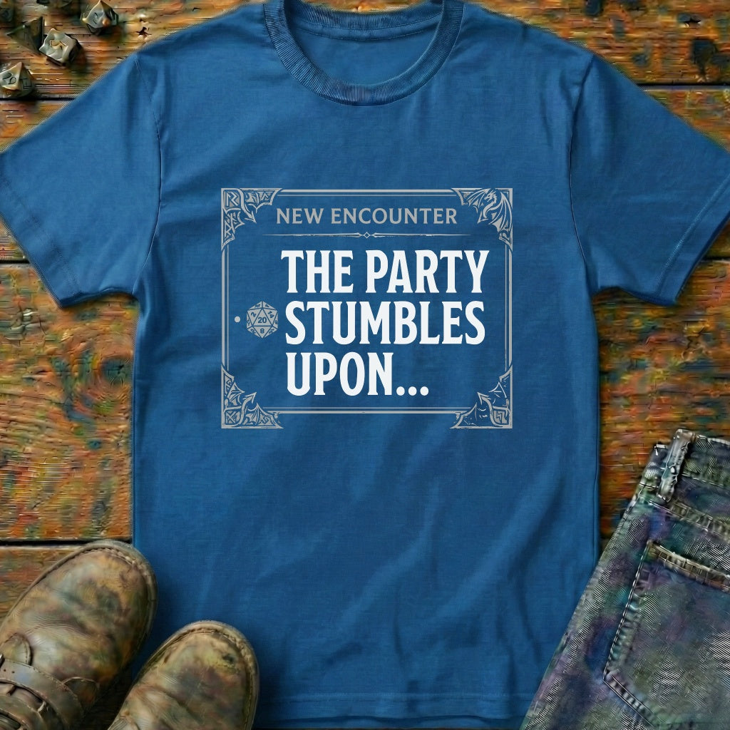 The Party Stumbles Dragon Frame T-Shirt