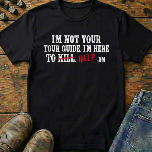DM Here to Help T-Shirt