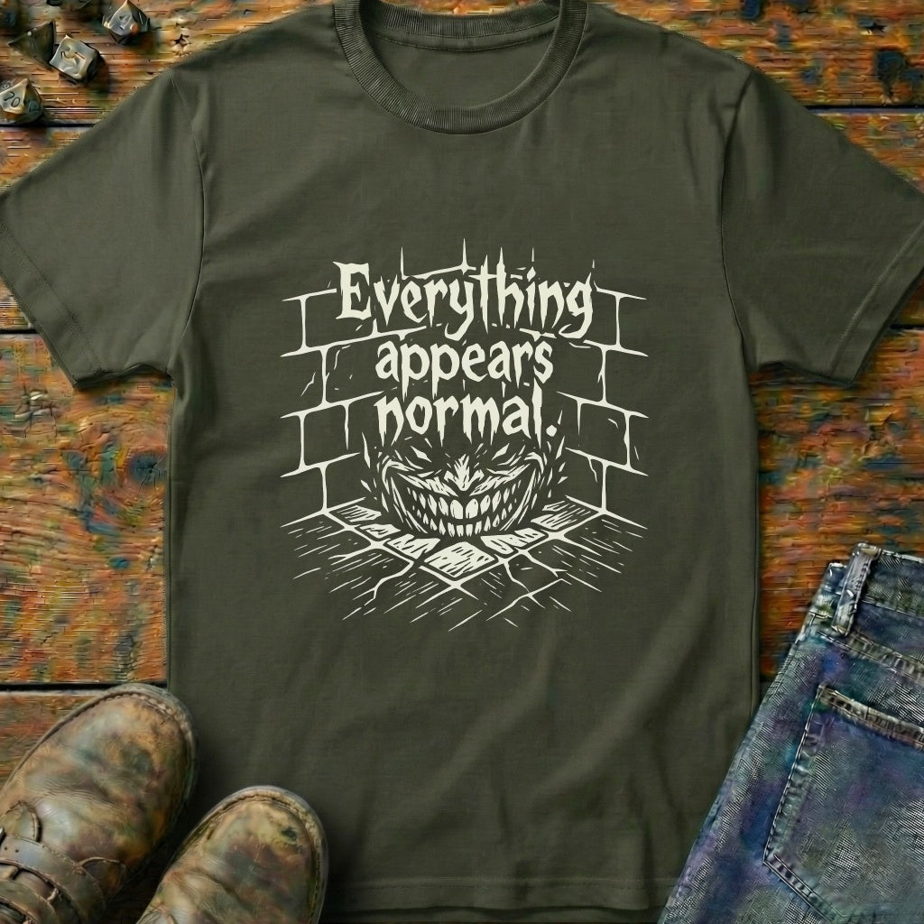 Everything Appears Normal Corner T-Shirt