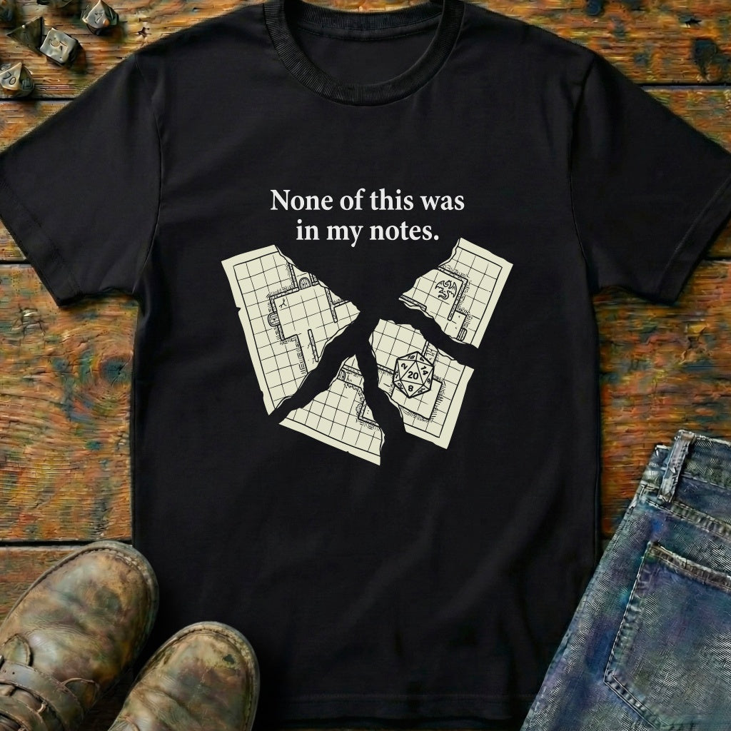 None Of This Was Notes T-Shirt