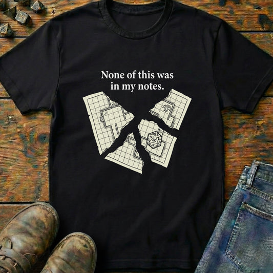 None Of This Was Notes T-Shirt