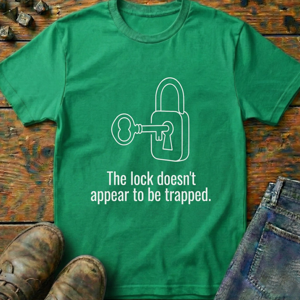 The Lock Doesnt Appear Line T-Shirt