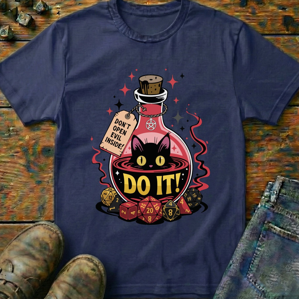 Witch Cat Potion T-Shirt
