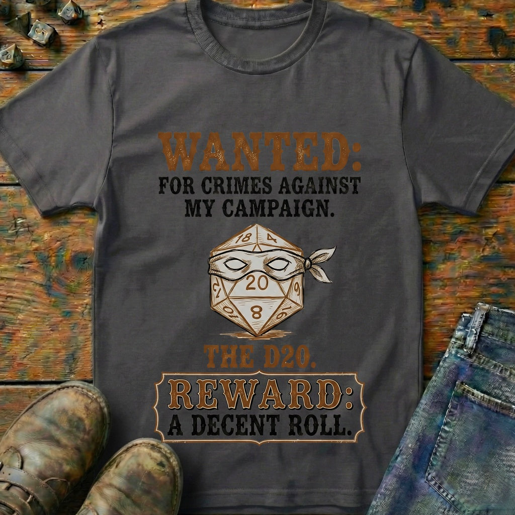 D20 Wanted T-Shirt
