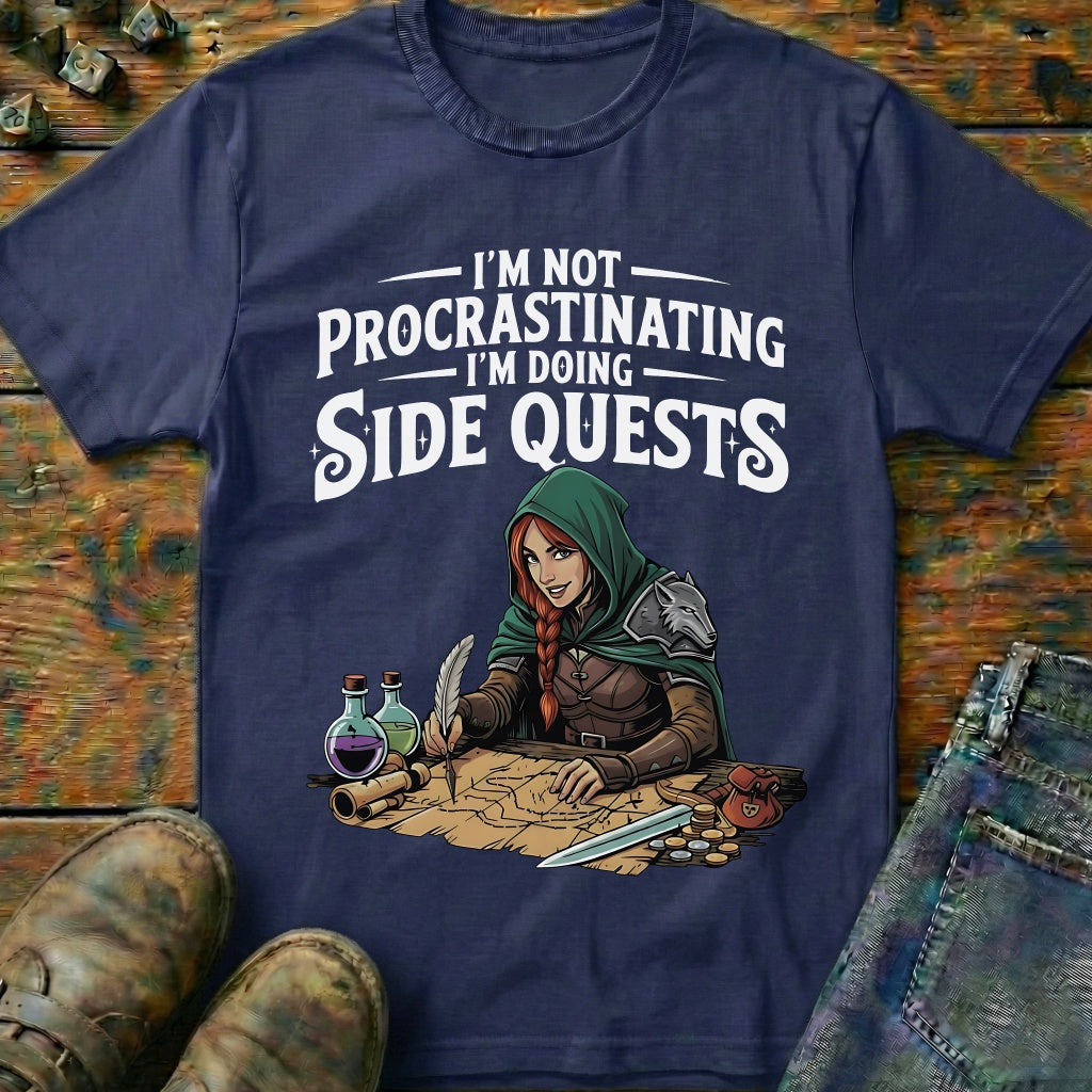 I'm Doing Side Quests Heroine T-Shirt