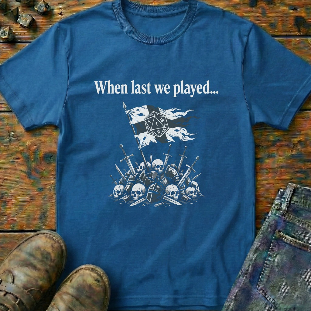 When Last We Played Flag T-Shirt