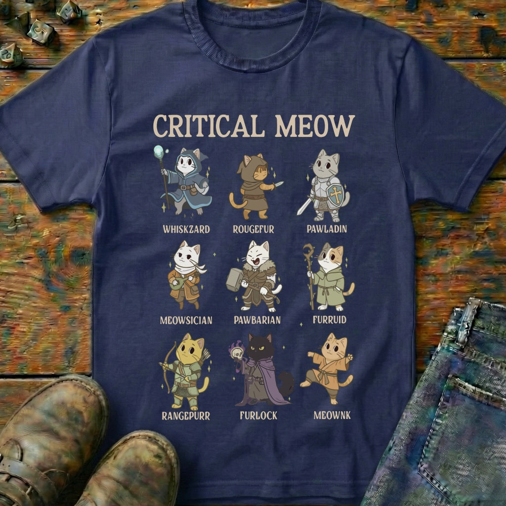 Critical Meow T-Shirt
