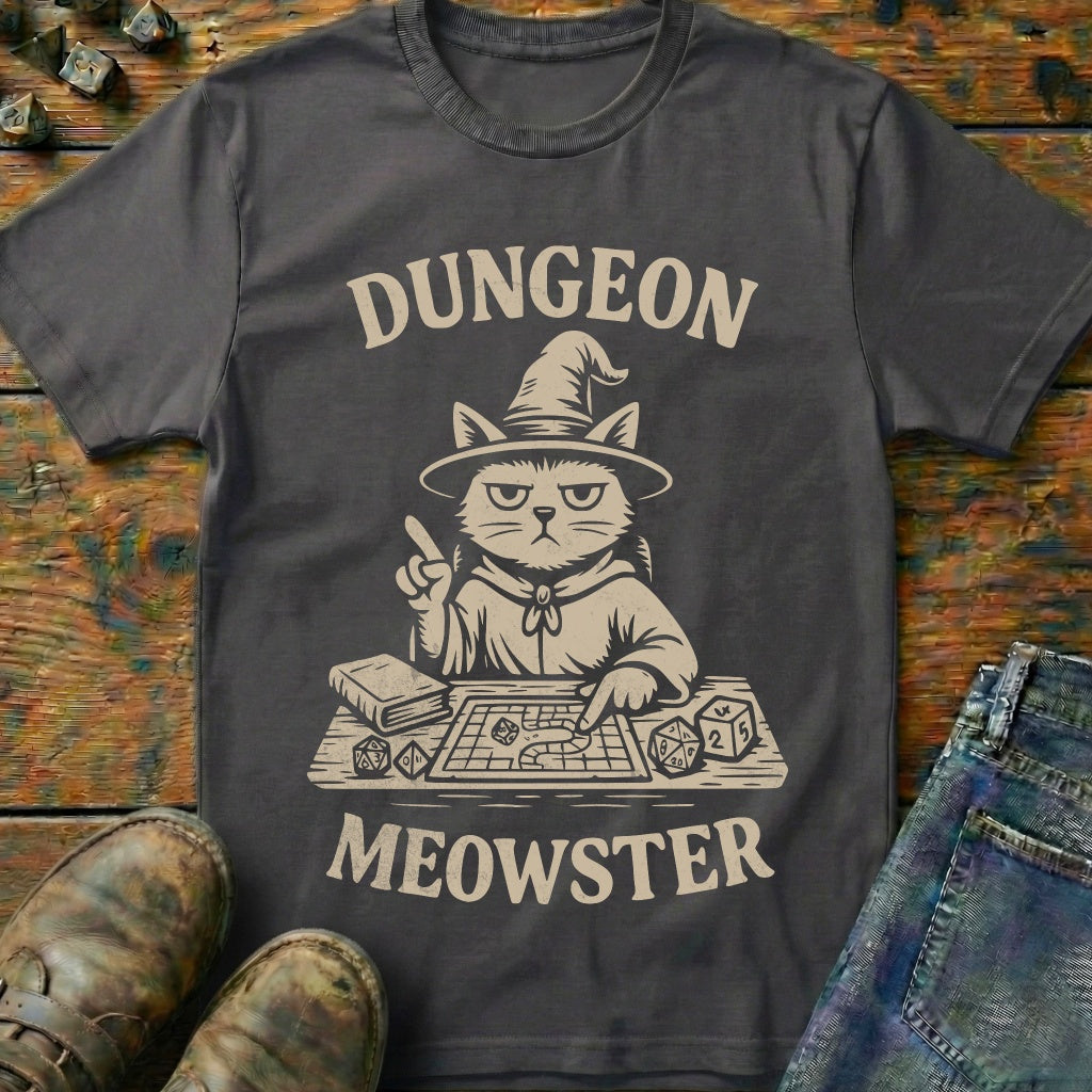 Dungeon Meowster Cat T-Shirt