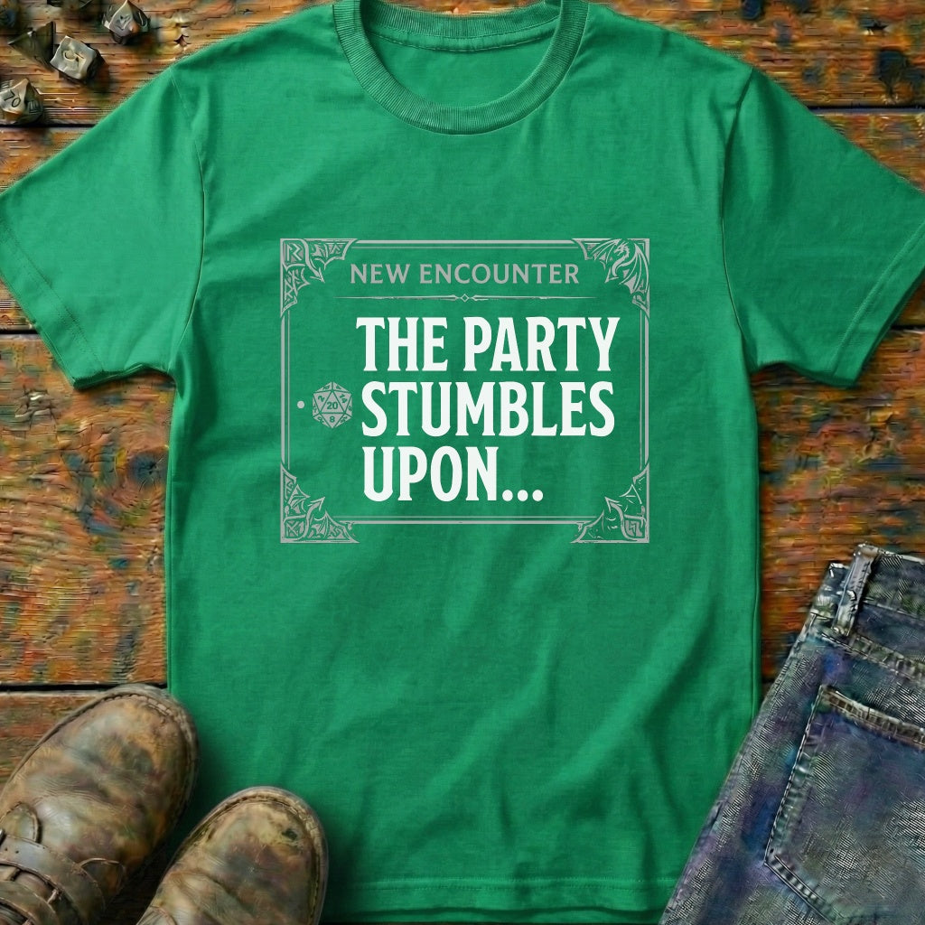 The Party Stumbles Dragon Frame T-Shirt