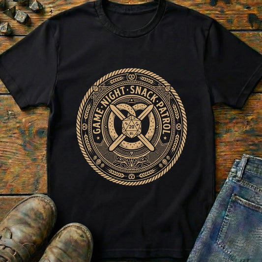 Game Night Snack Patrol T-Shirt