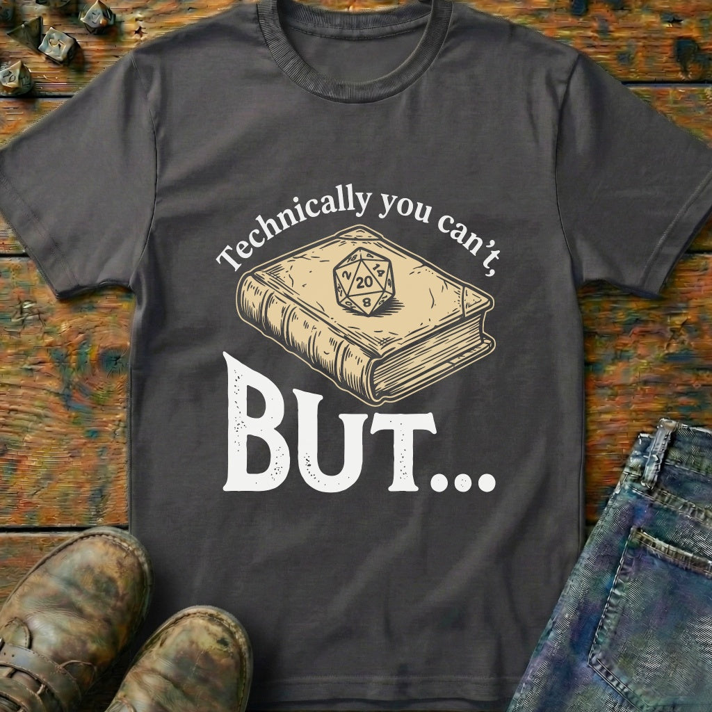 Technically You Cant Rule Book T-Shirt