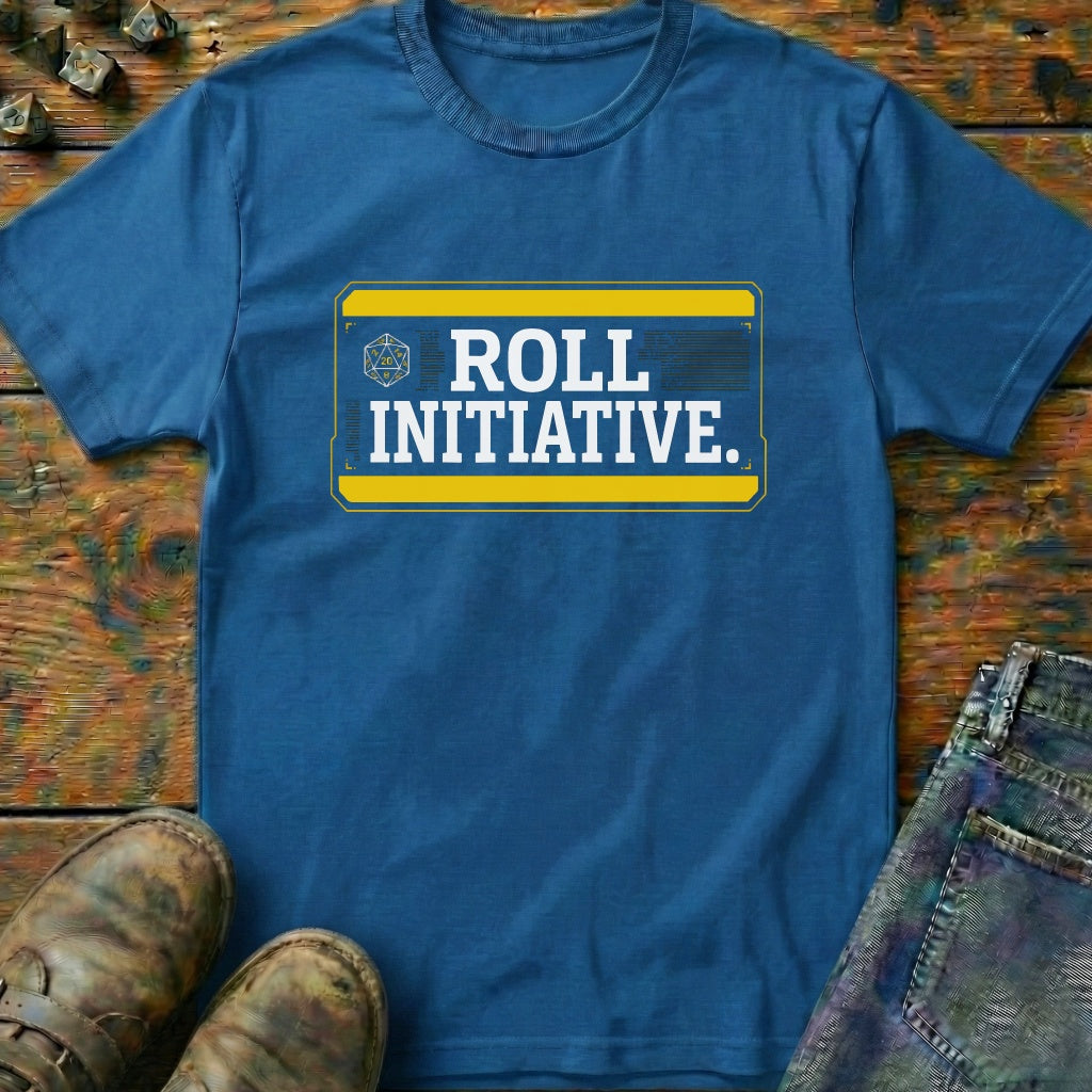 Roll Initiative Dice UI T-Shirt