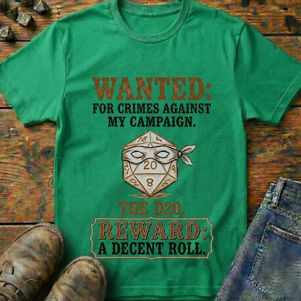 D20 Wanted T-Shirt