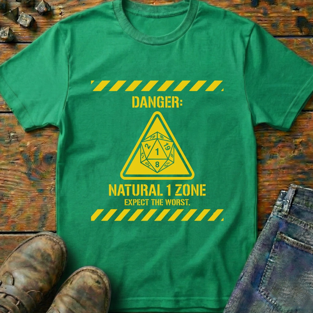 Danger Natural 1 Zone T-Shirt