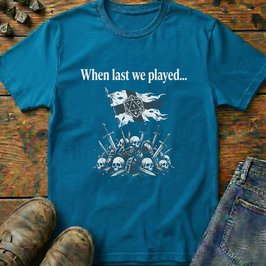 When Last We Played Flag T-Shirt