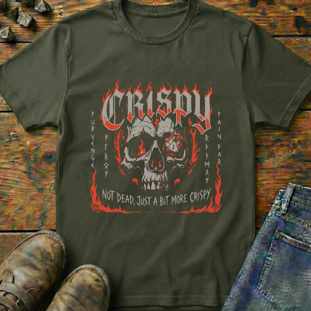 Not Dead Just Crispy Skull T-Shirt