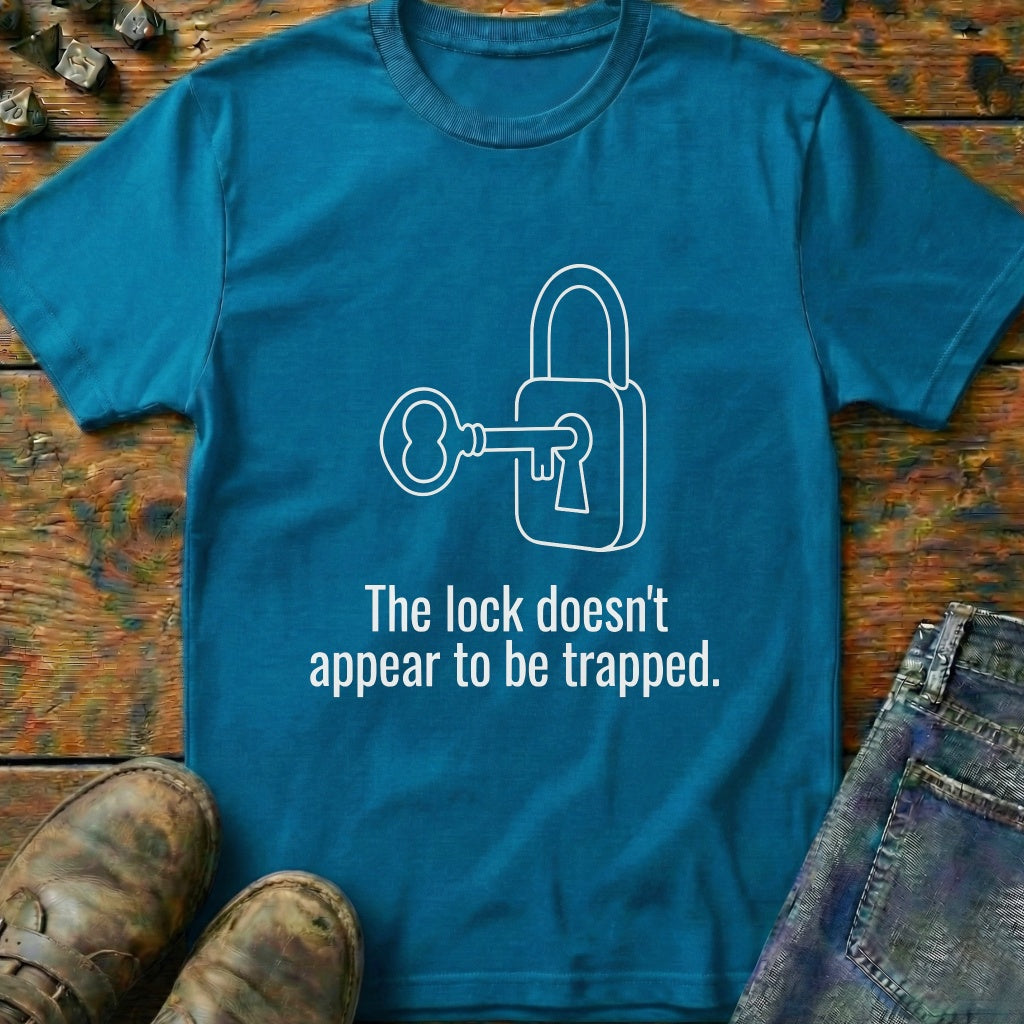 The Lock Doesnt Appear Line T-Shirt