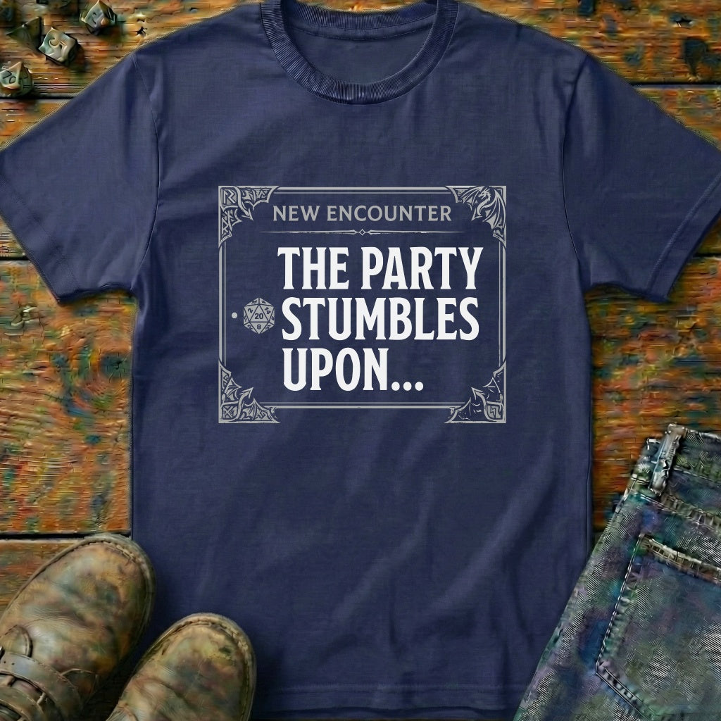 The Party Stumbles Dragon Frame T-Shirt