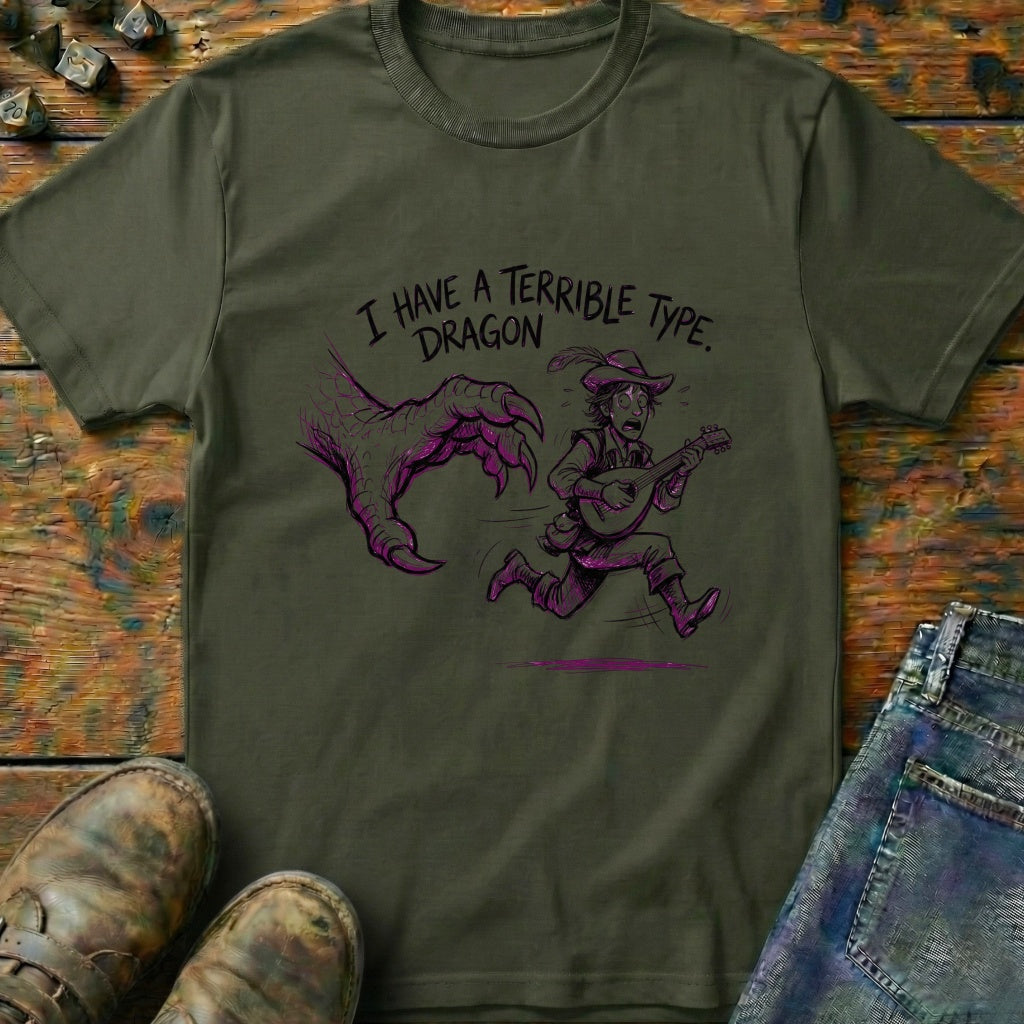 Terrible Type Dragon T-Shirt