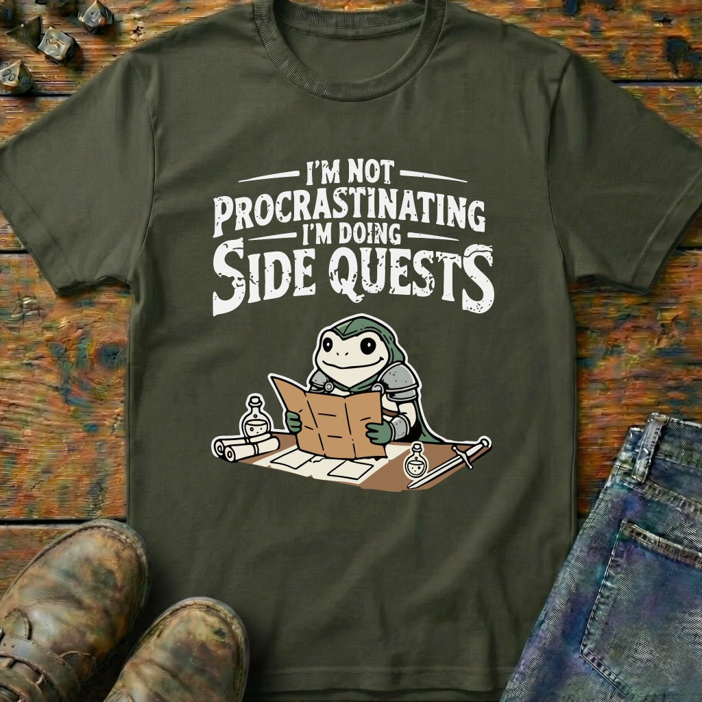 Side Quests Frog T-Shirt